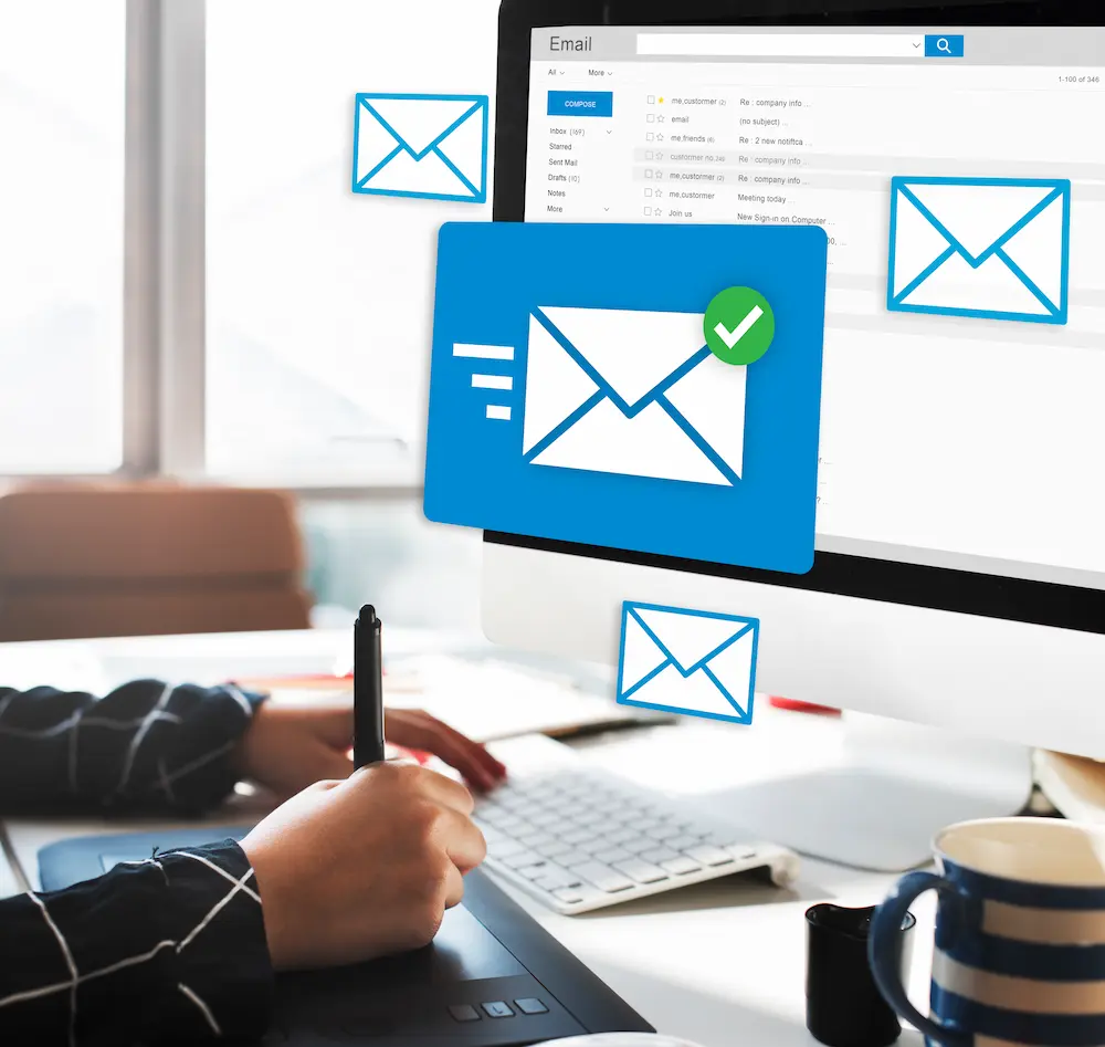 chooses to receive marketing emails with in