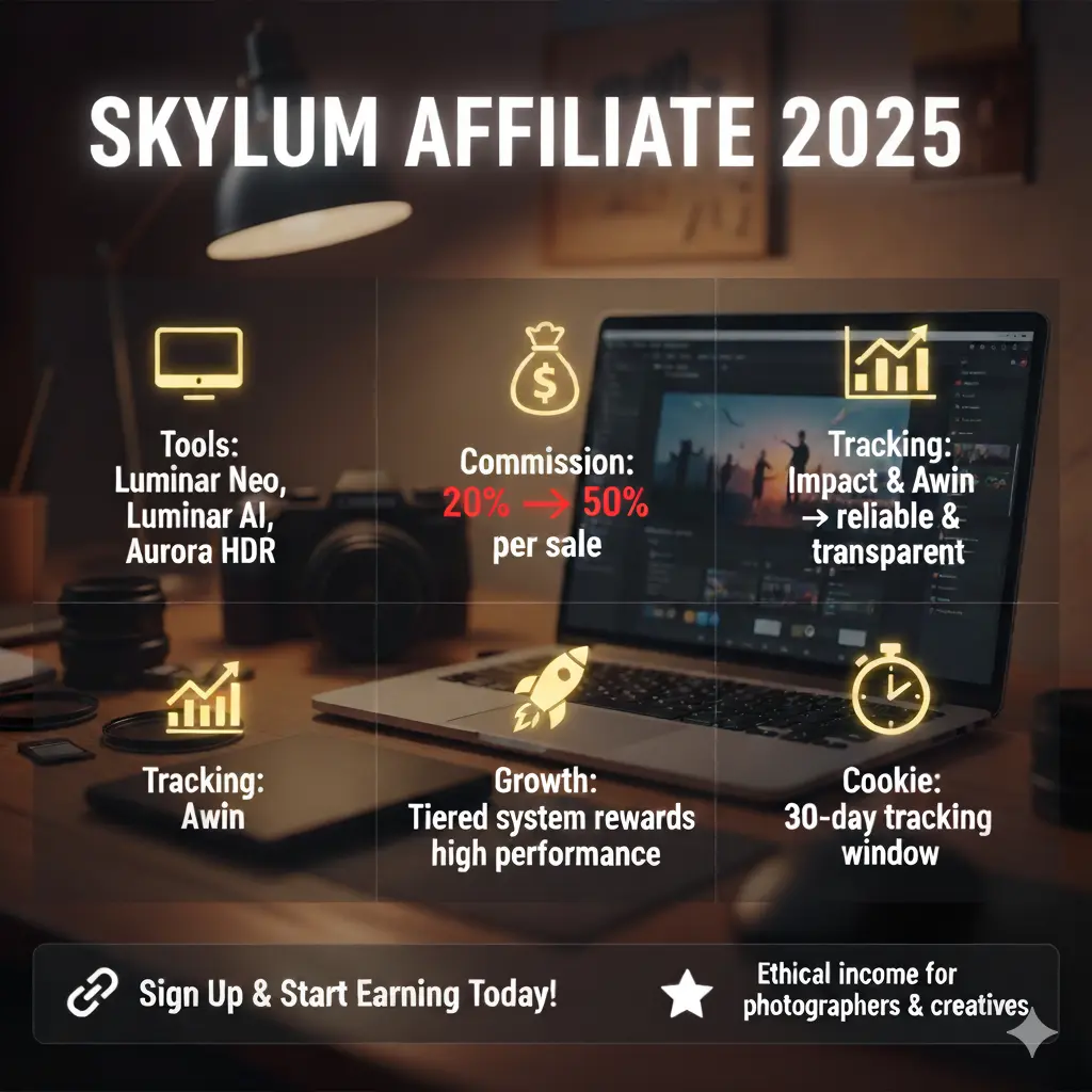 Skylum Affiliate Program Benefits: Maximize Earnings Easily 1 Skylum Affiliate Program Benefits: Maximize Earnings Easily